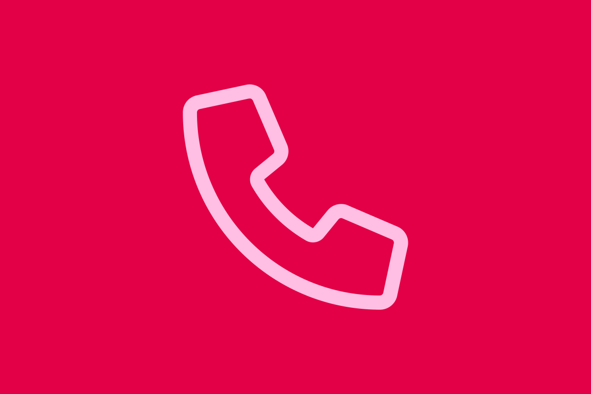 Kontakt Grafik Telefonhörer