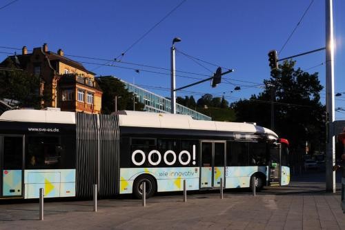 Oberleitungsbus des Städtischen Verkehrsbetriebs Esslingen