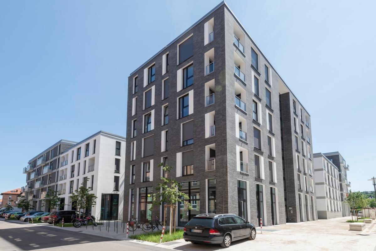 Foto des fertiggstellten Baublockes B