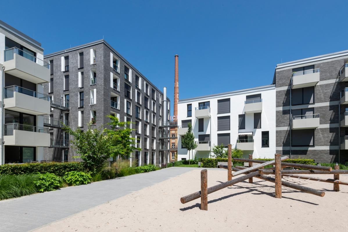 Foto des fertiggstellten Baublockes B