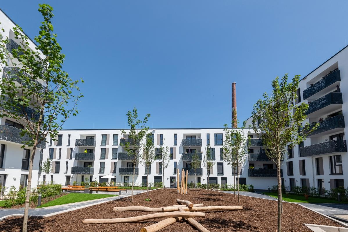 Foto des fertiggestellten Baublockes C - ©RVI GmbH