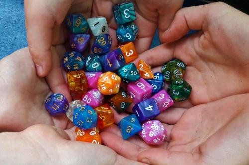 Rollenspiel mit Würfeln