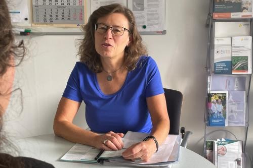 Christine Laier-Wolfer vom Pflegestützpunkt Esslingen