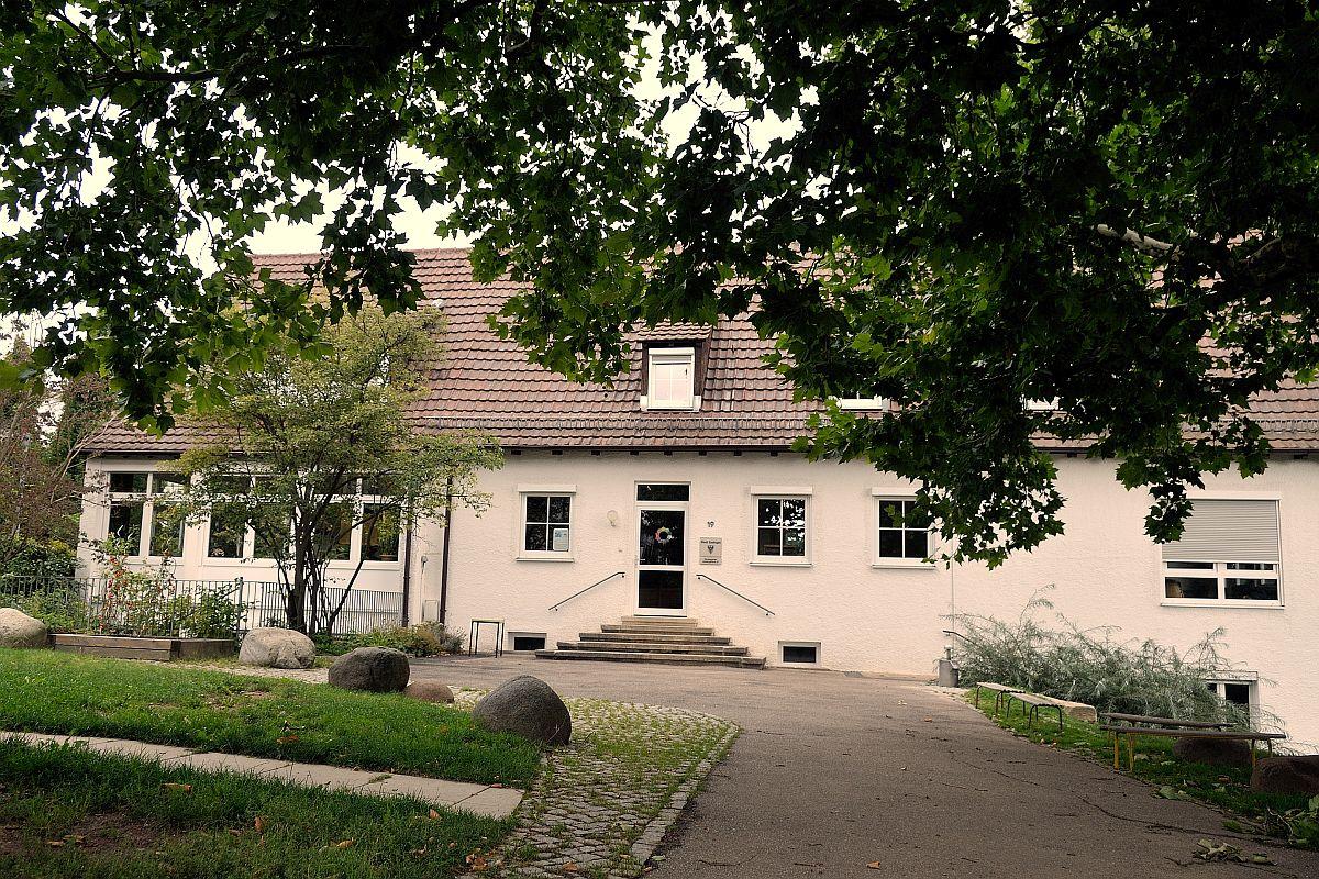 Das Gebäude der städtischen Kita Frühlingshalde