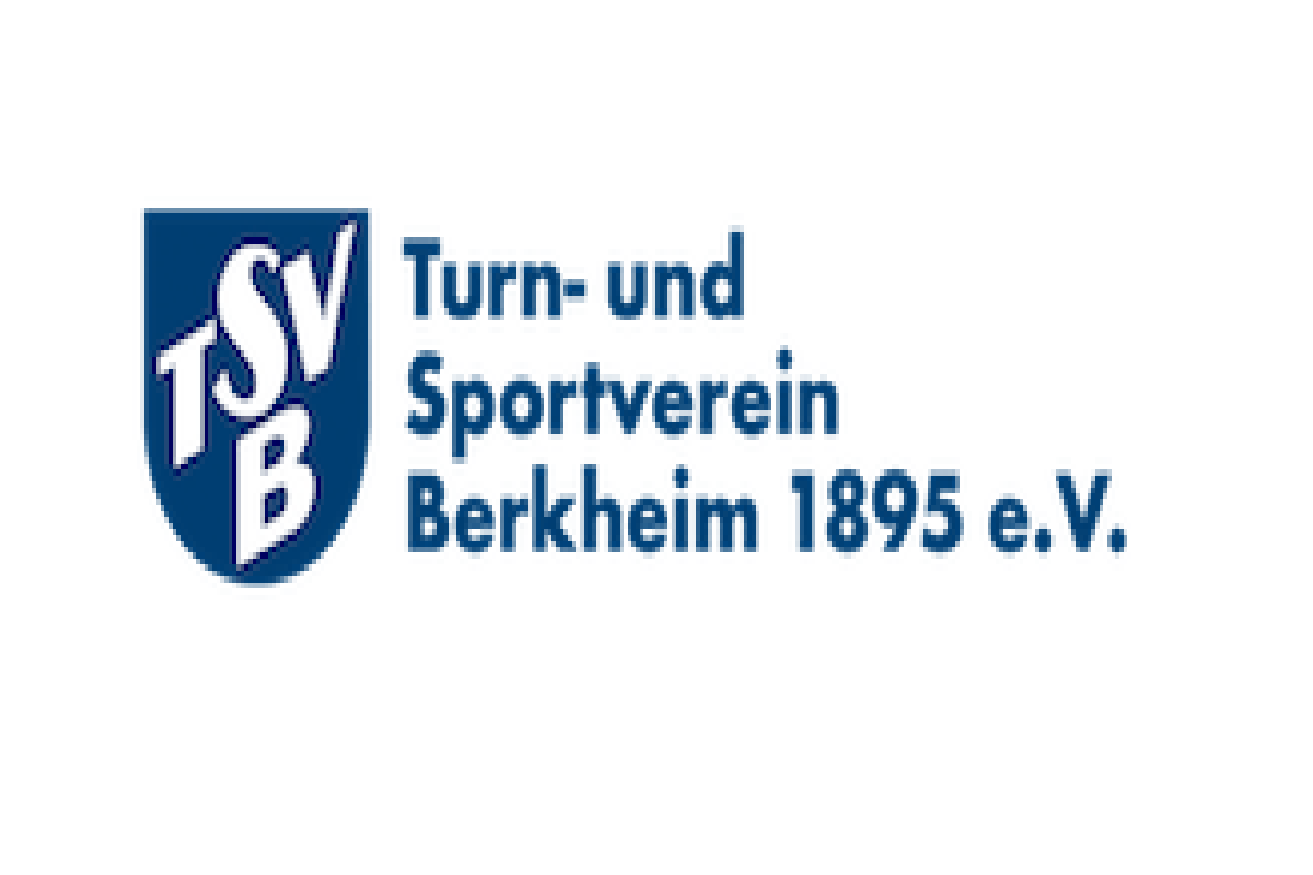 Logo Turn- und Sportverein Berkheim 1895 e.V., blaue Schrift