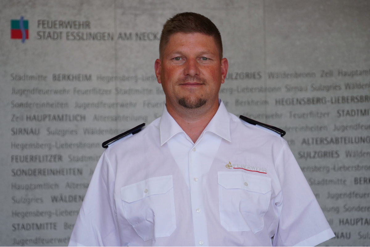 Steffen Besemer ©Feuerwehr Esslingen a.N. Stellv. Abteilungskommandant Hegensberg