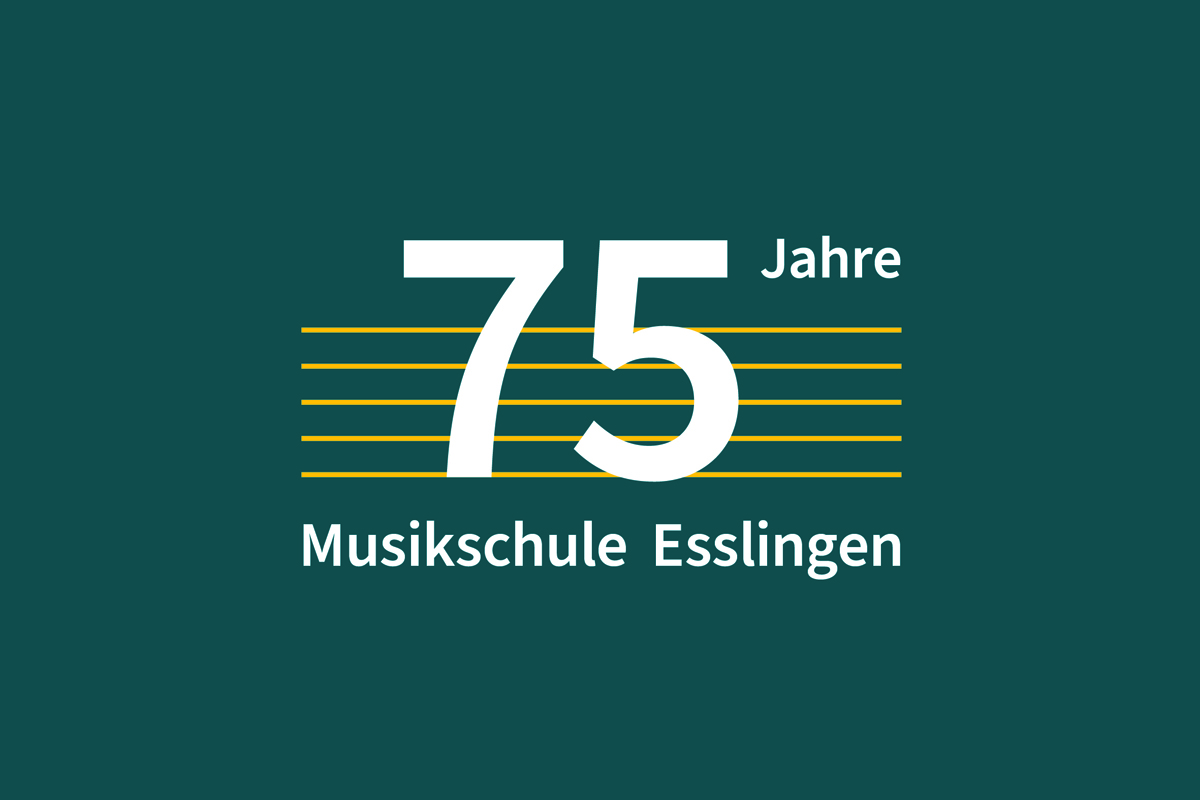Das Jubiläumslogo der Musikschule