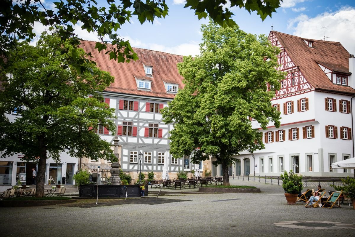 Hafenmarkt Beispiel Außenbewirtschaftung auf dem Hafenmarkt