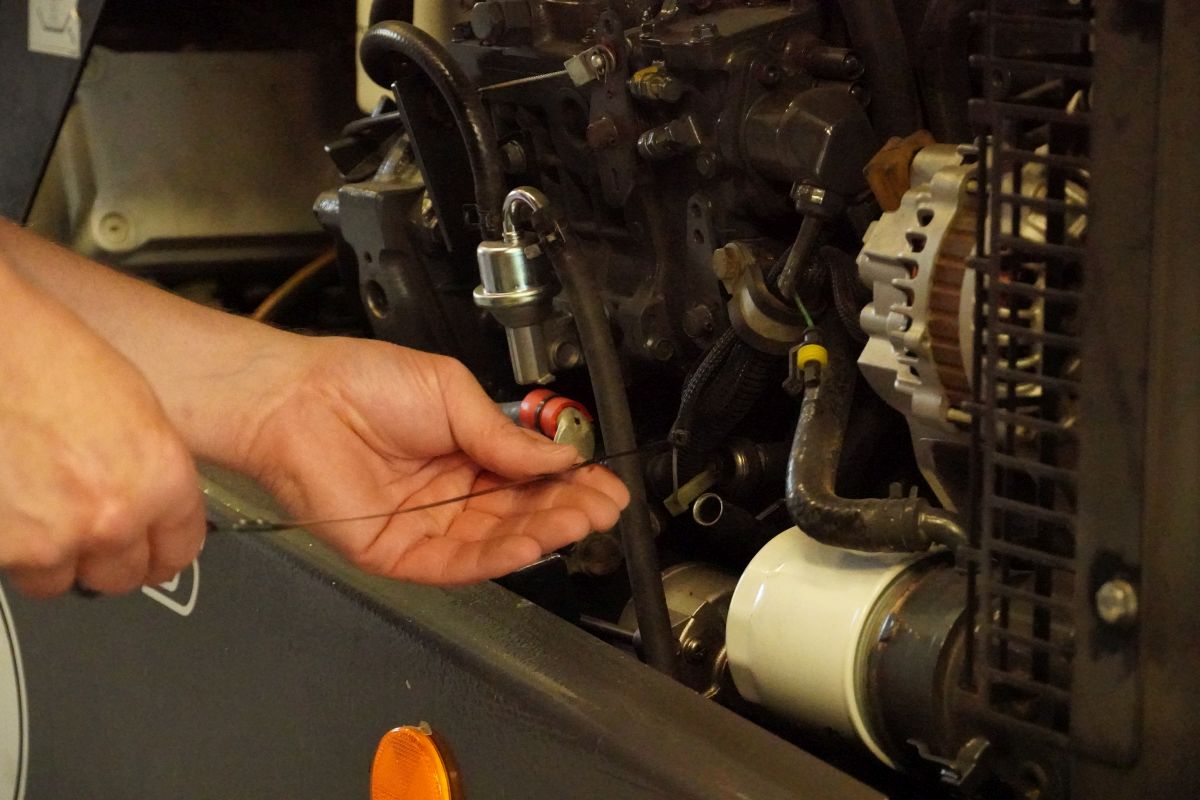 Wartung von Geräten