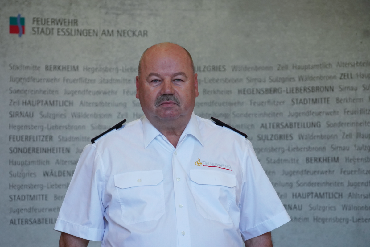 Werner Meyer ©Feuerwehr Esslingen a.N. Abteilungskommandant Sulzgries