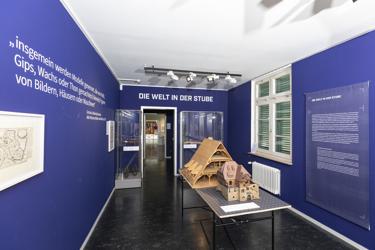Ausstellungsraum Modellwelten.
