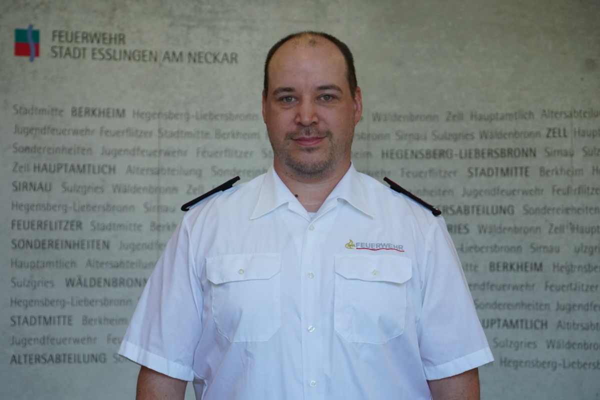 Kilian Bauer ©Feuerwehr Esslingen a.N. Abteilungskommandant Zell