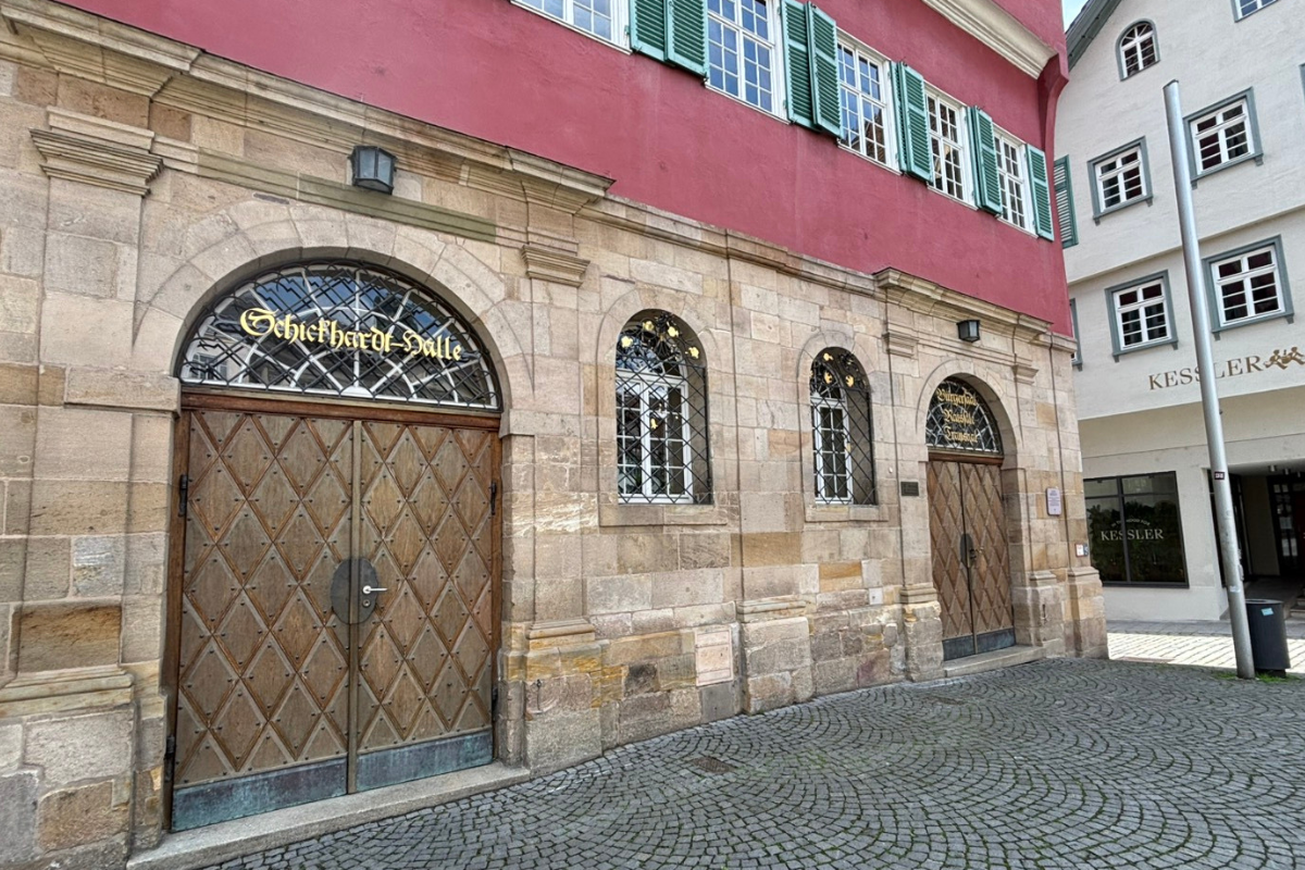 Altes Rathaus Eingang Schickhardthalle