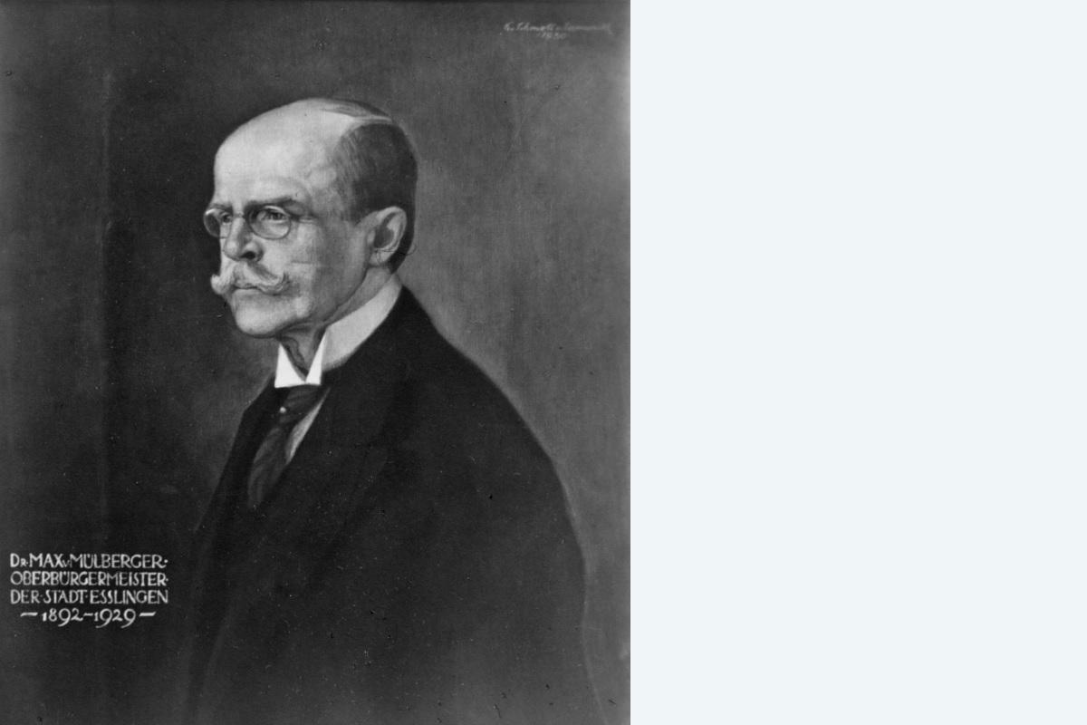 Porträt Porträtgemälde von Max von Mülberger