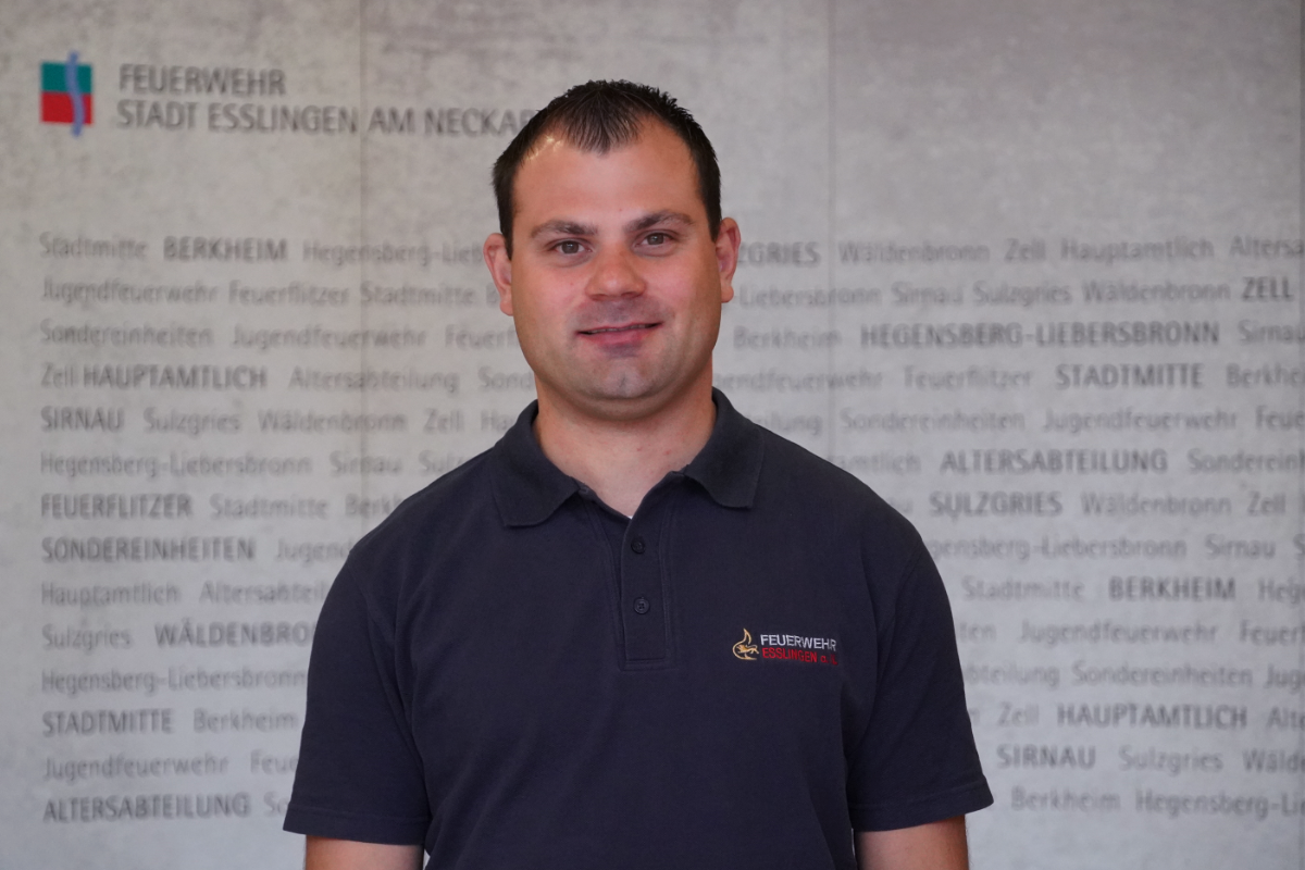 Stefan Leisterer ©Feuerwehr Esslingen a.N. Stellv. Stadtjugendfeuerwehrwart