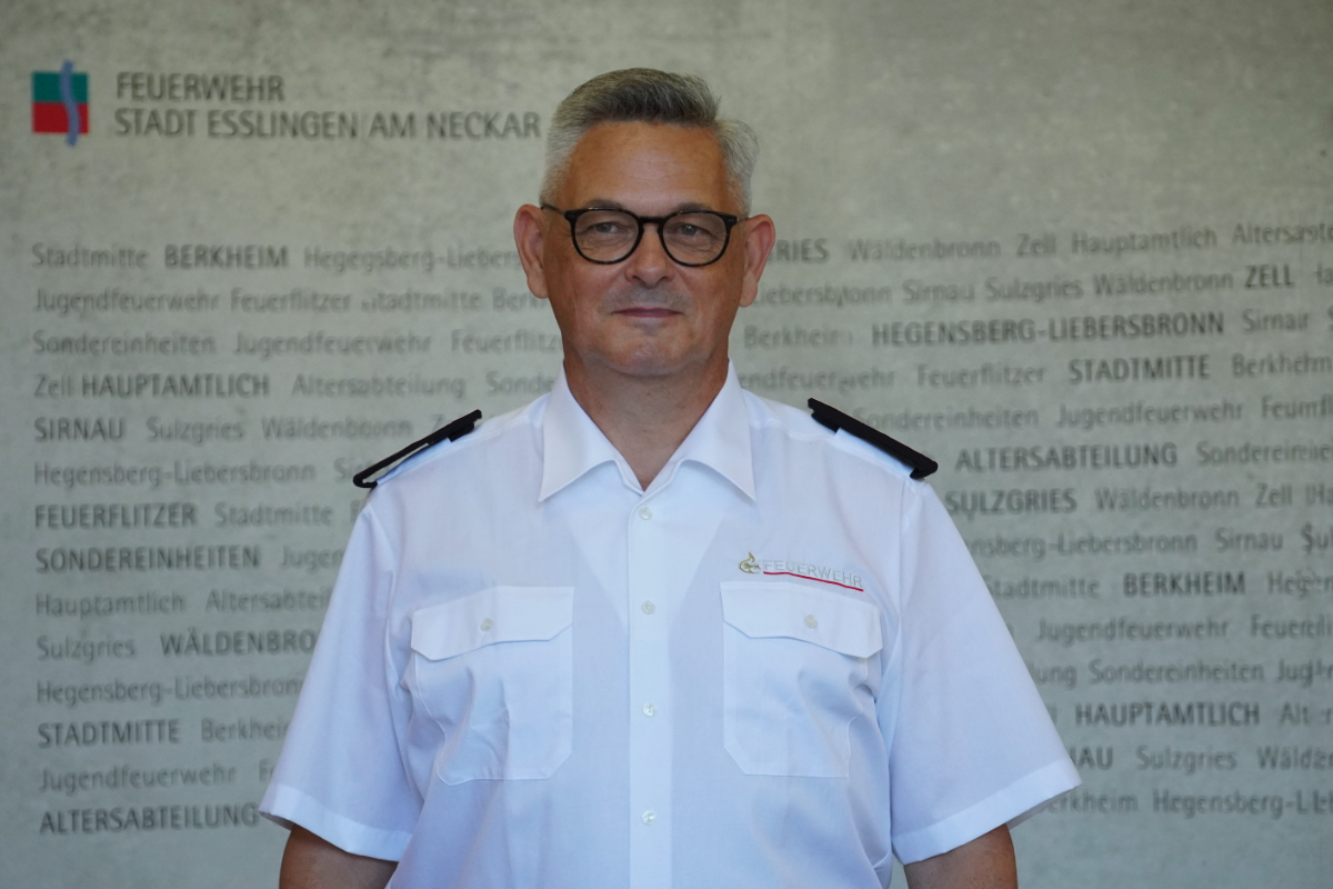 Thomas Reif ©Feuerwehr Esslingen a.N. Stellv. Abteilungskommandant Sirnau