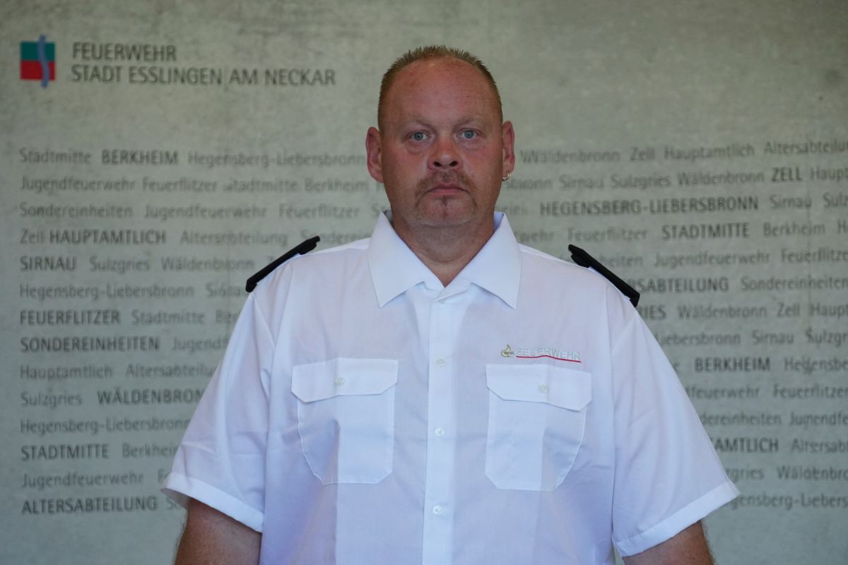 Thorsten Camen ©Feuerwehr Esslingen a.N. Stellv. Abteilungskommandant Zell