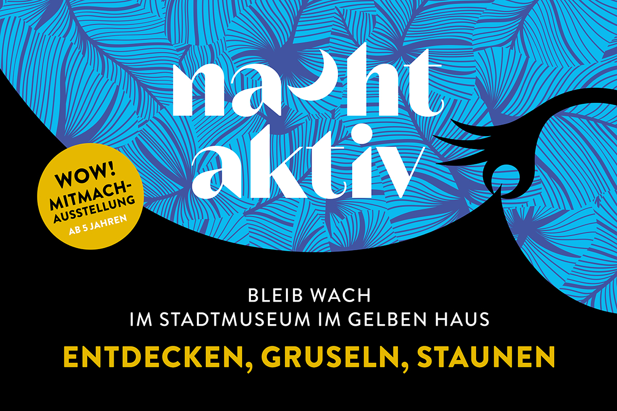 Plakatmotiv der Ausstellung. Gestaltung: Superherodesign.