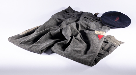 Häftlingskleidung von Anton Langer