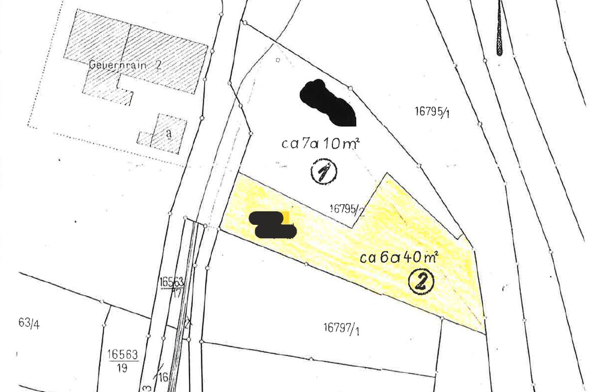  Luftbild zeigt Lage des Gartenloses