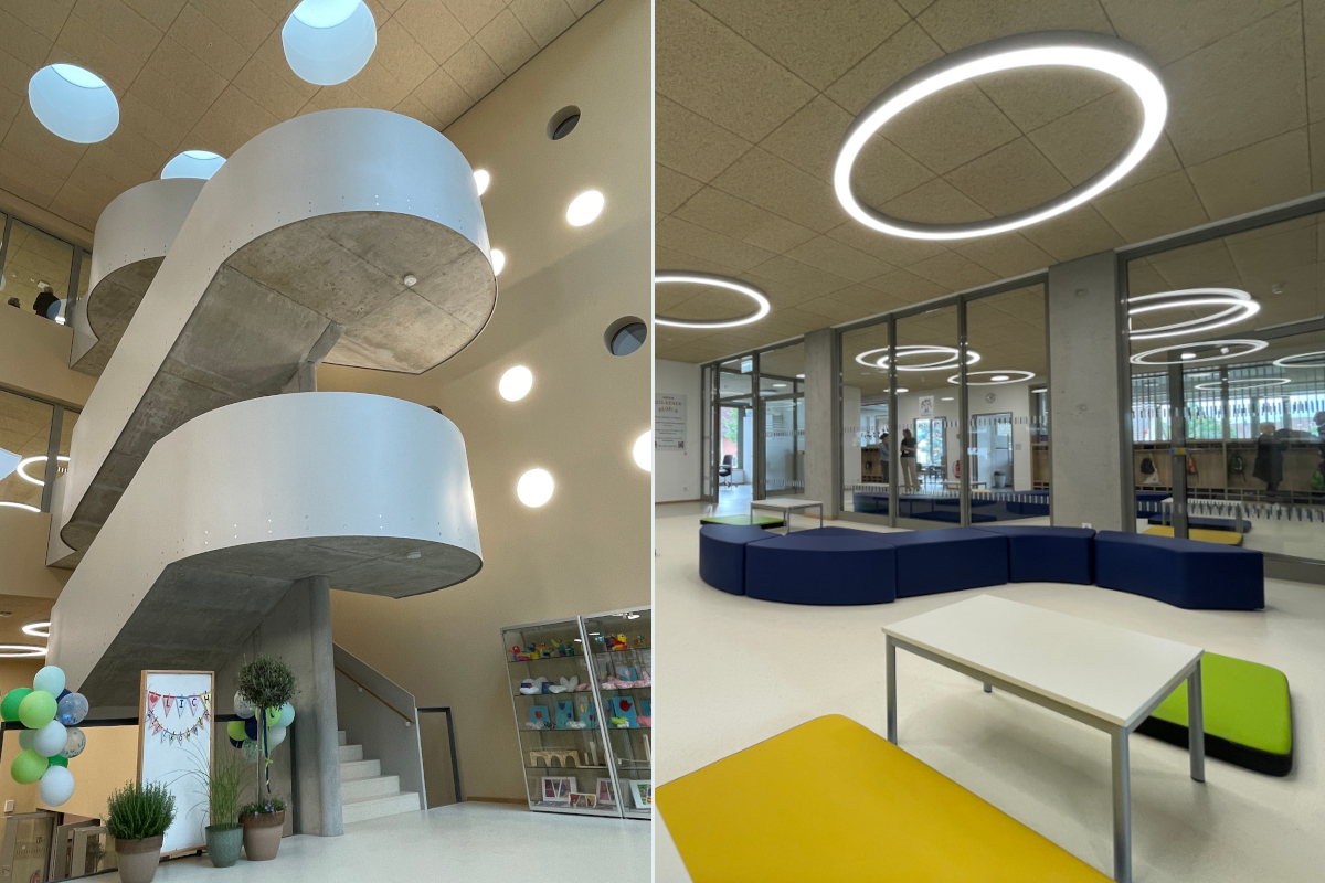 Grundschule Zell Grundschule Zell Eingangsbereich und Lernmitten