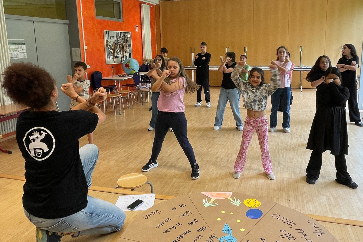 Theaterprobe Theaterprobe Grundschule Mettingen