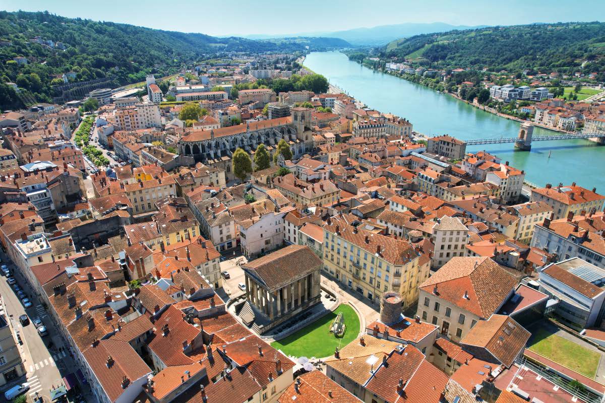 Luftbild Vienne Luftbild Vienne