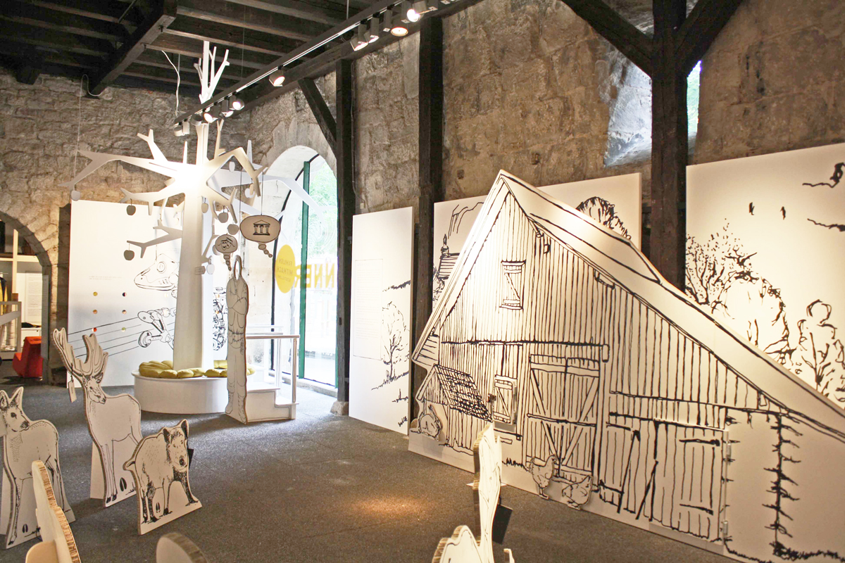 Ausstellungsraum "Donnerwetter" Ausstellungsraum "Donnerwetter"