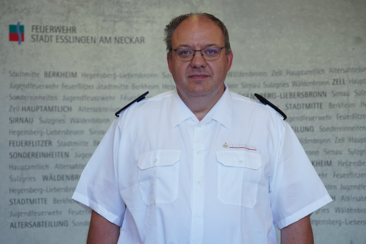 Simon Vetter ©Feuerwehr Esslingen a.N. Stellv. Abteilungskommandant Sulzgries