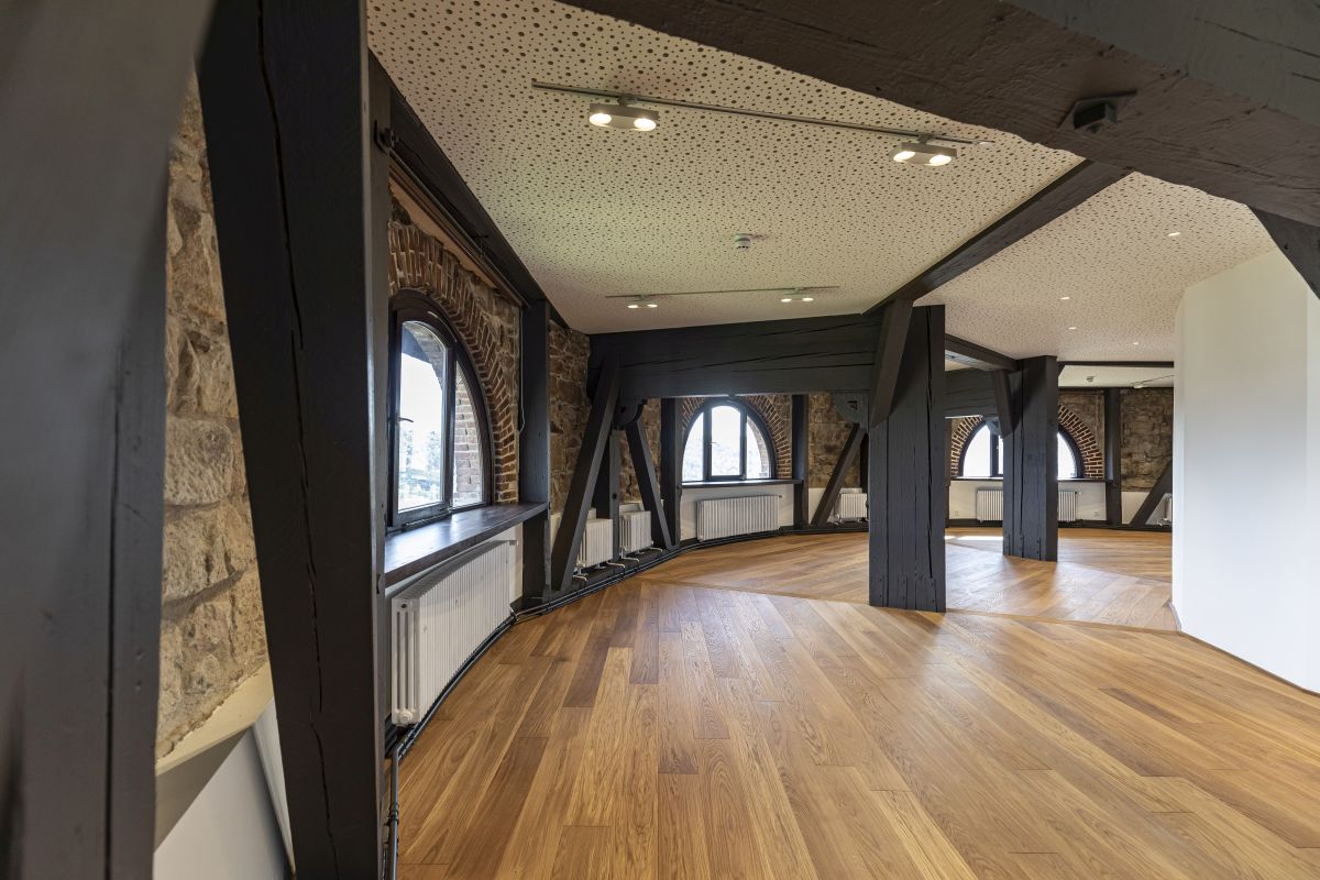 Blick in den Dicken Turm