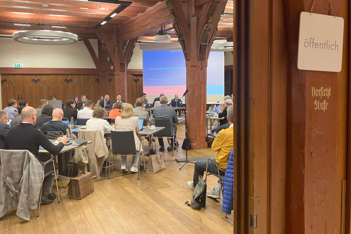 Gemeinderat Esslingen tagt