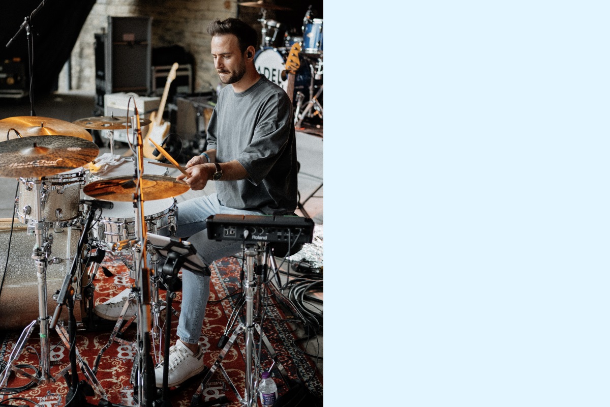 Steffen Fritz Steffen Fritz am Schlagzeug