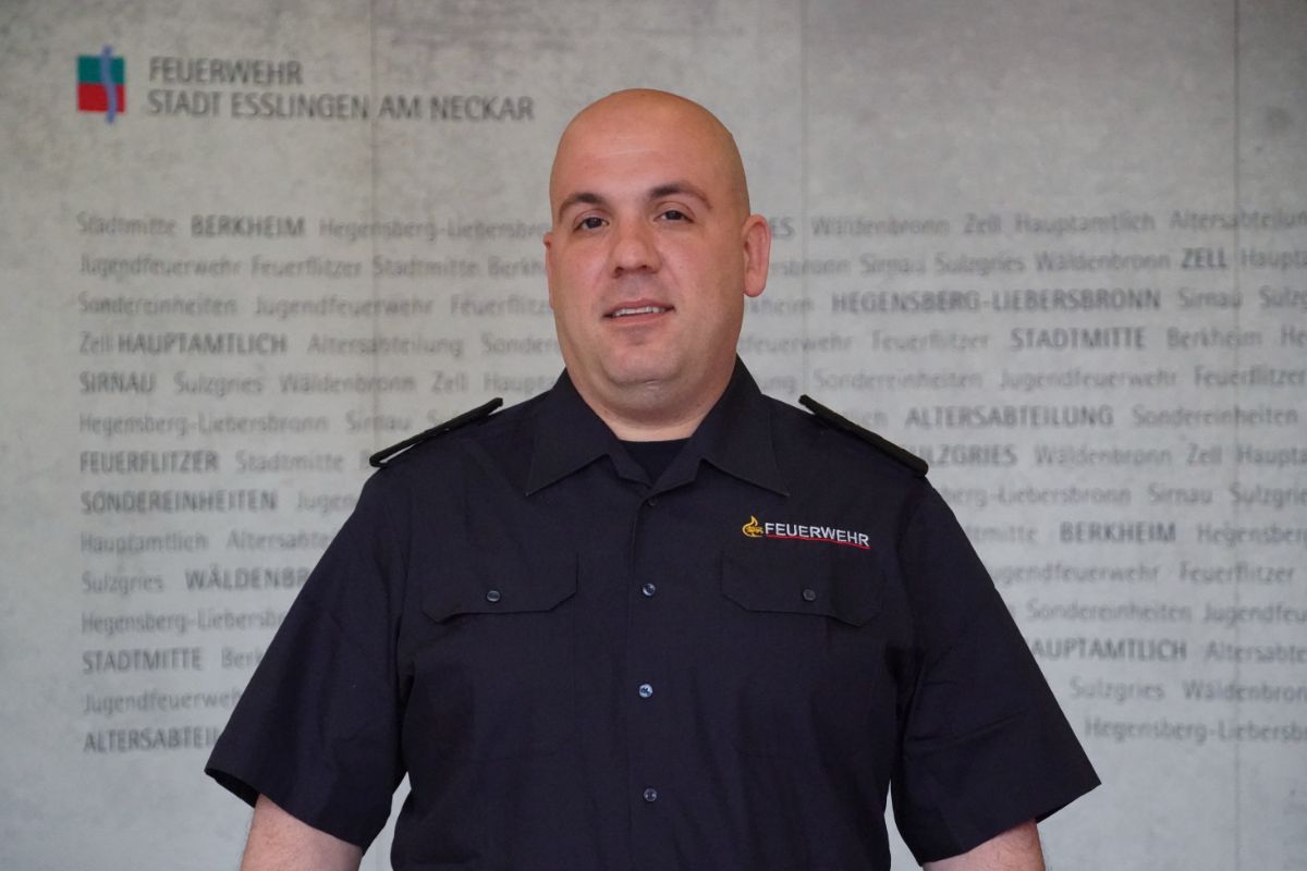 Paul Leonidis ©Feuerwehr Esslingen a.N. Teamleitung Ausbildung Leitstelle
