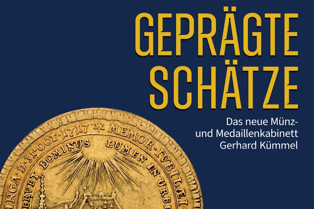 Plakatmotiv des Münzkabinetts Plakatmotiv des Münzkabinetts