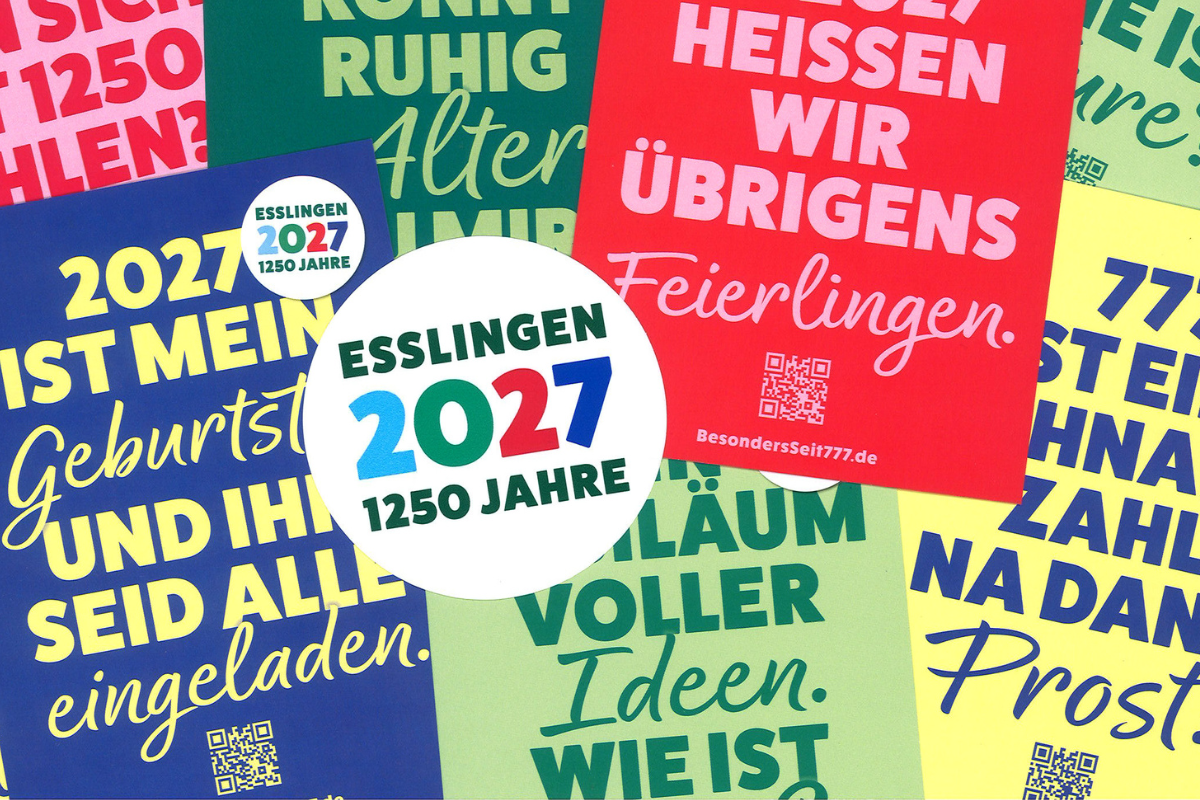 Kampagne für Stadtjubiläum