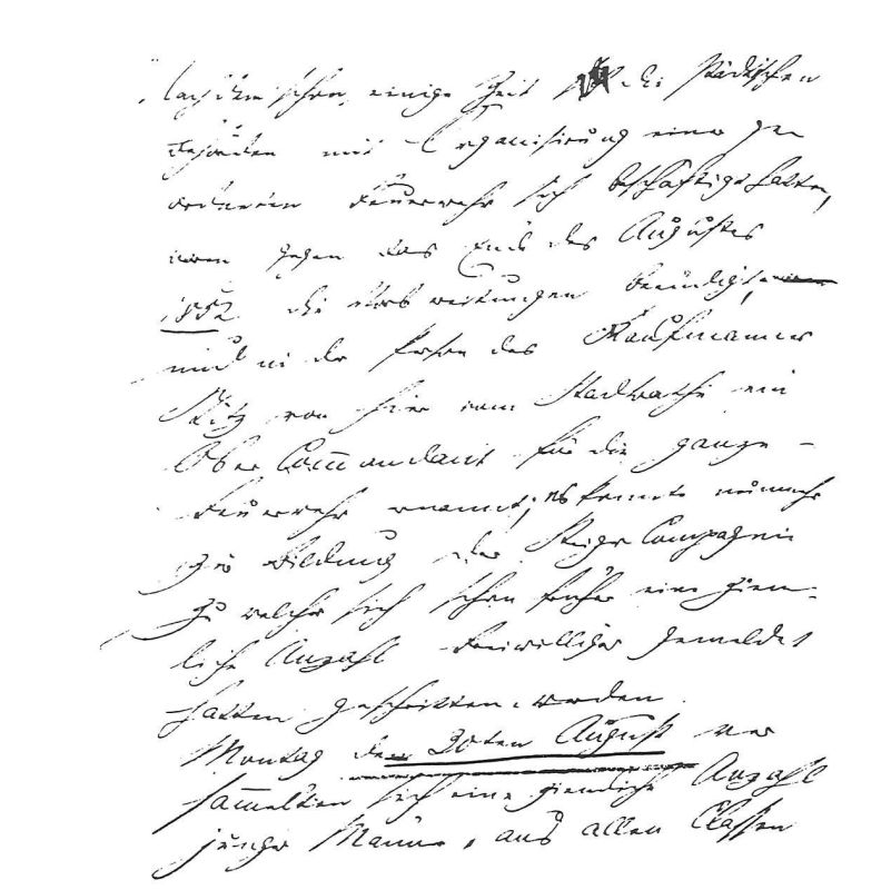 Auszug aus dem Gründungsprotokoll ©Feuerwehr Esslingen a.N. Der Weg zur Gründung