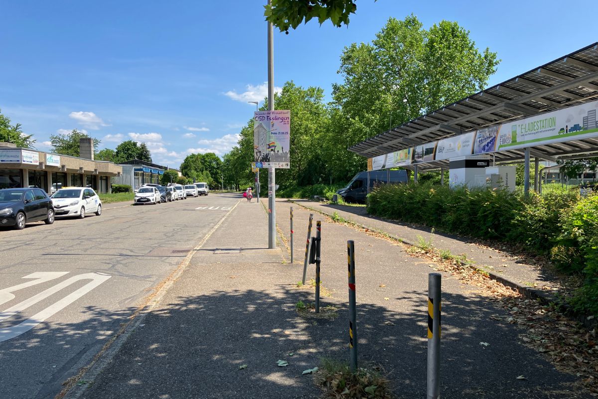 Haltestelle "Berufliche Schulzentren" in Zell