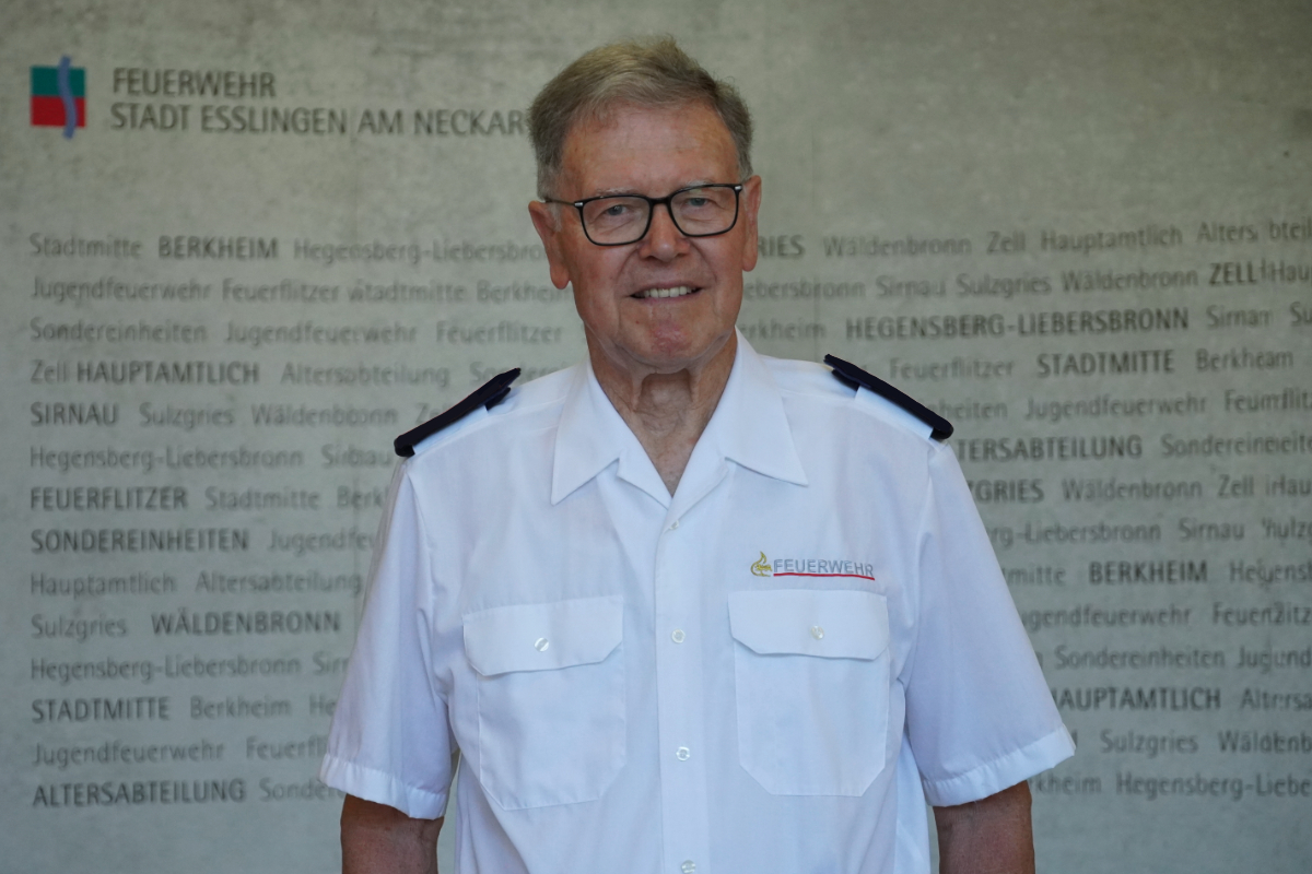 Eberhard Schuder ©Feuerwehr Esslingen a.N. Leitung der Altersabteilung