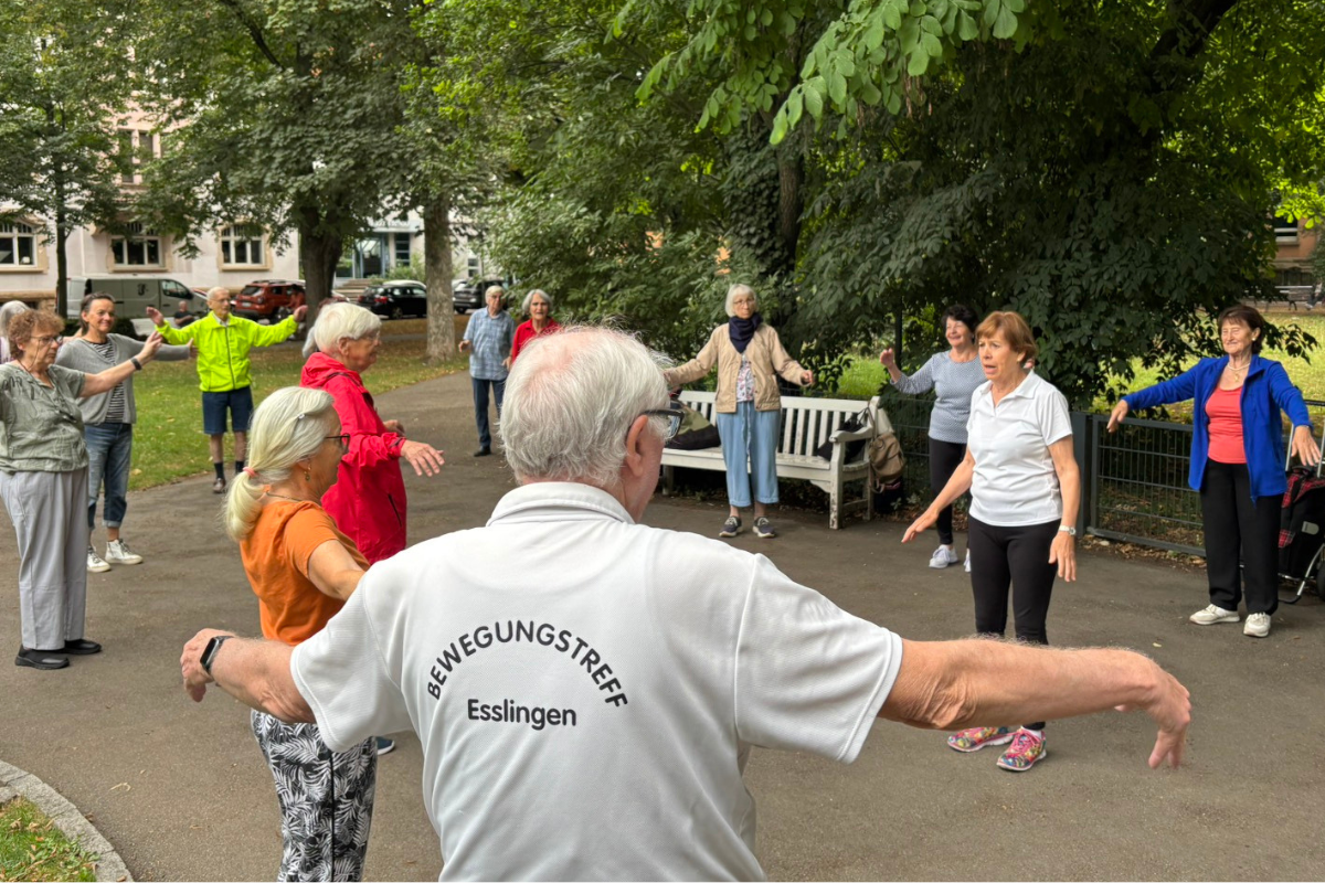 Bewegungstreff Übende Senior:innen im Schillerpark