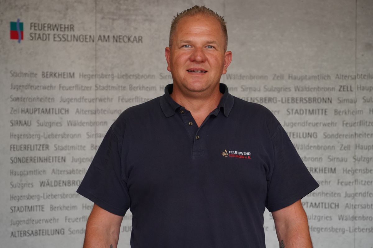 Timo Haas ©Feuerwehr Esslingen a.N. Wachabteilungsleitung Wachabteilung A