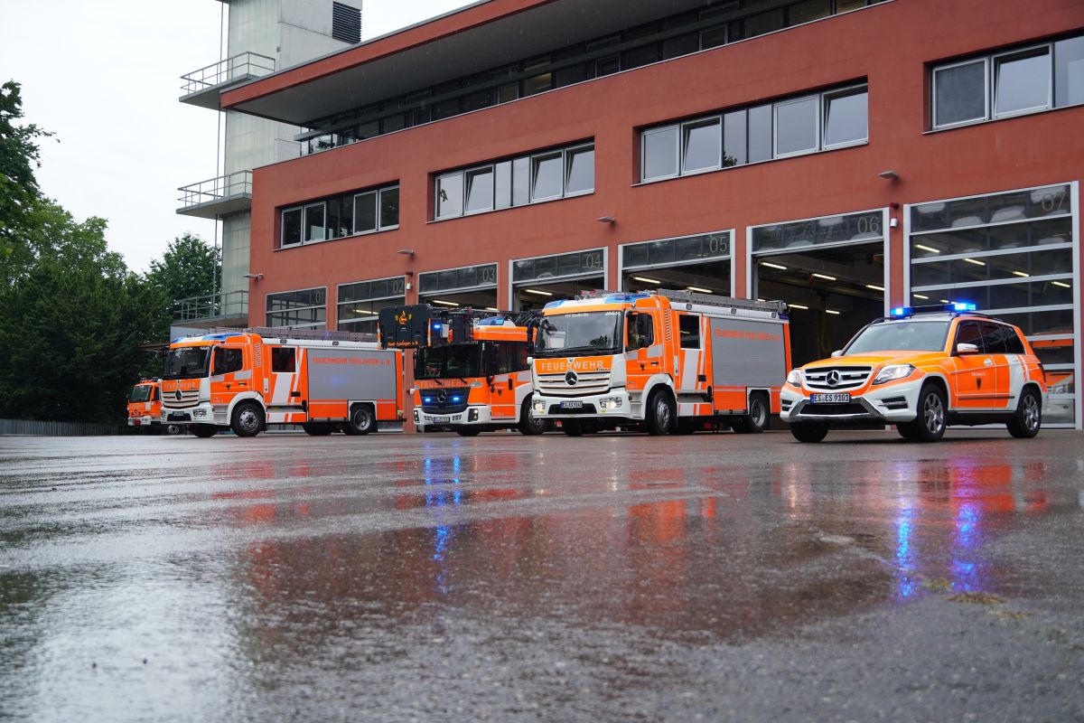 Ausrücken der Abteilung Stadtmitte