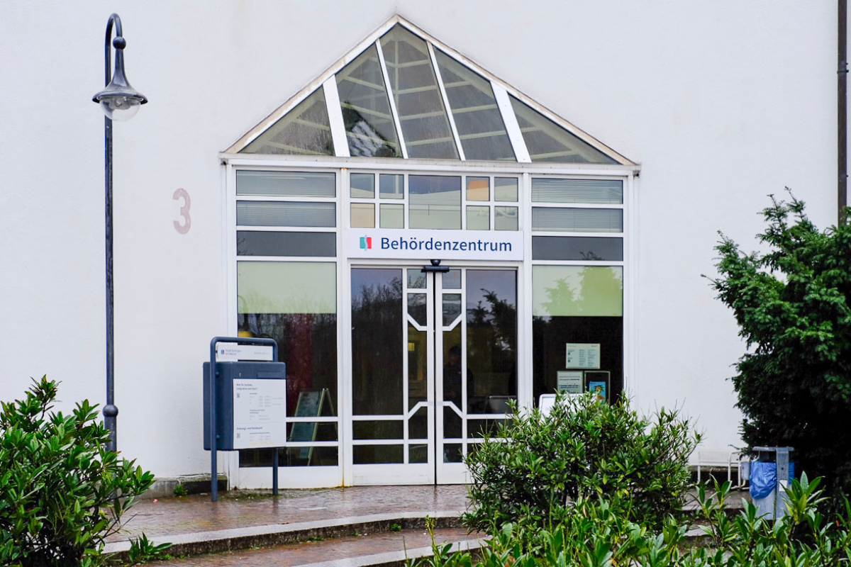 Behördenzentrum Eingang Behördenzentrum