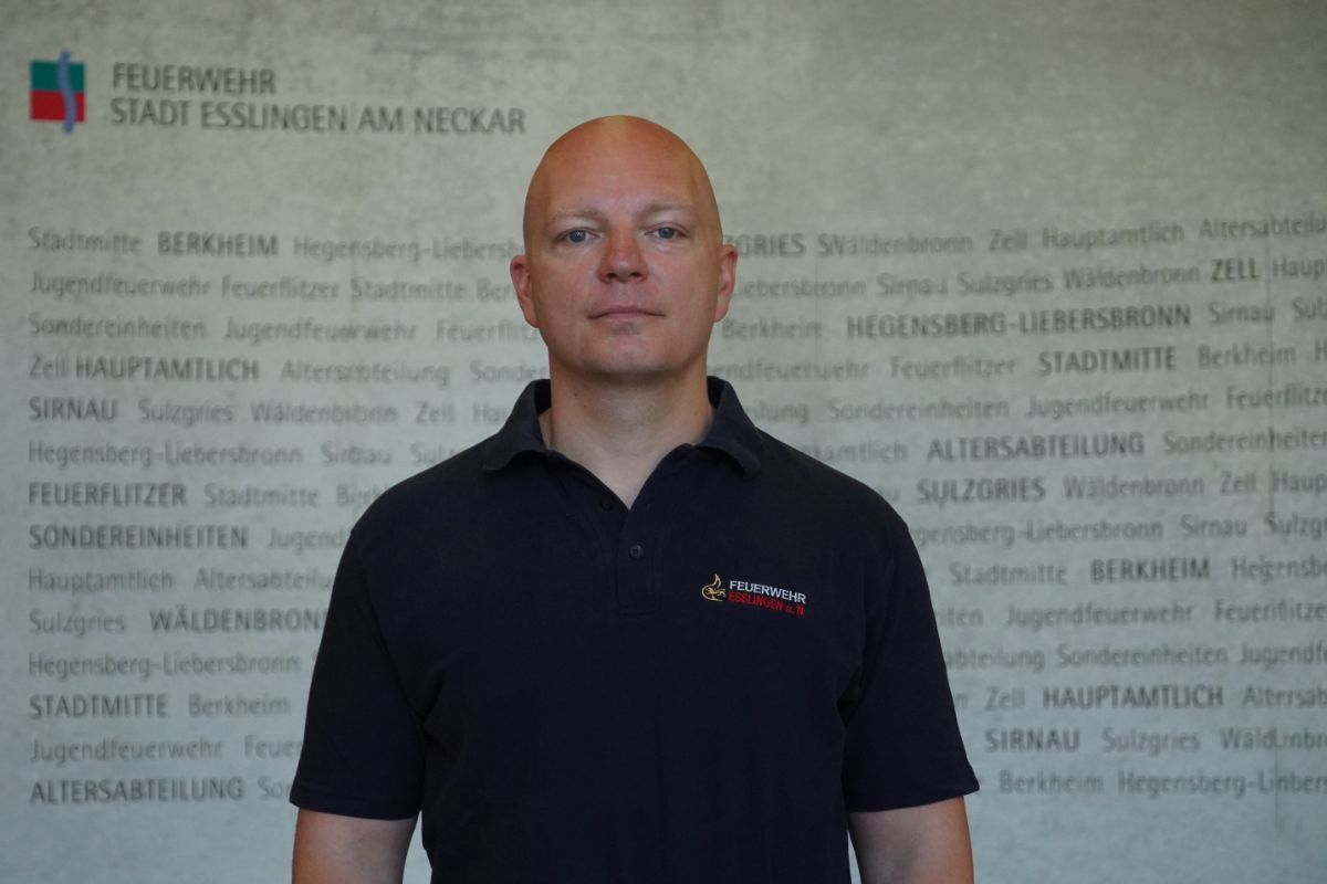Oliver Geißler ©Feuerwehr Esslingen a.N. Leitung Führungsunterstützung C