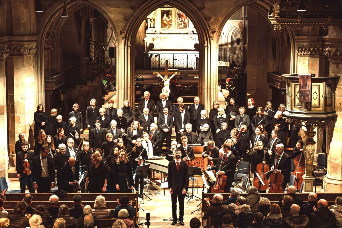 Oratorien-Verein Esslingen, Stadtkirche St. Dionys Chor und Orchester in der Stadtkirche