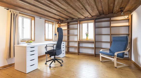 Esslinger Hochwacht Innen Arbeitszimmer_©Thomas Wagner, miketraffic.com Esslinger Hochwacht Innen Arbeitszimmer_©Thomas Wagner, miketraffic.com